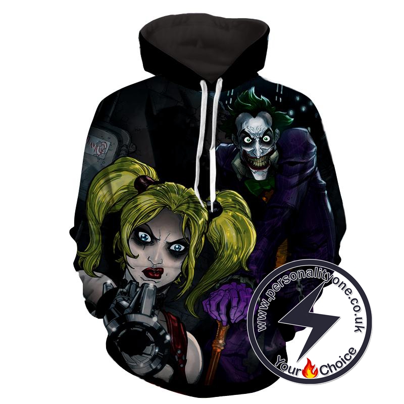 Harley Quinn - Harley Quinn 3D - Hoodies